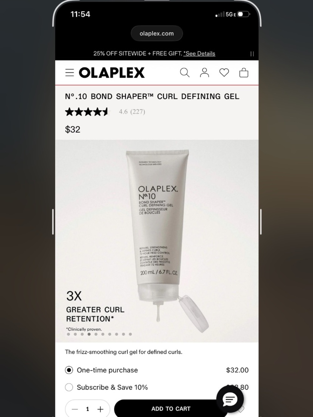 OLAPLEX No.10 Bond Shaper Curl Defining Gel — White - Picture 4 of 9